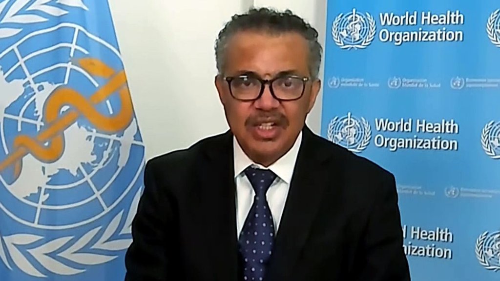 Corona In China, WHO chief, Tedros Adhanom Ghebreyesus