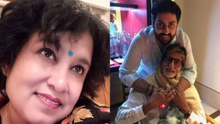 amitabh abchchan abhishek bachchan taslima nasreen