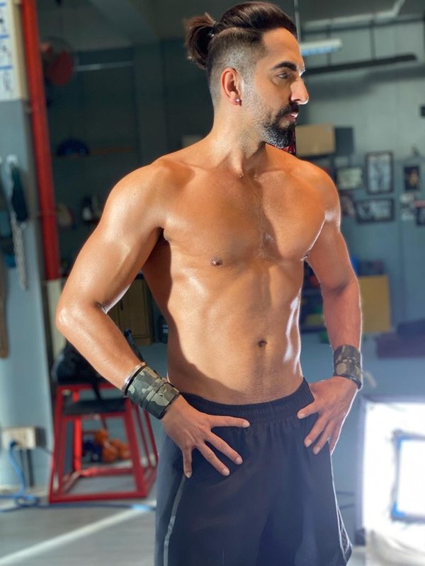 ayushman shirtless