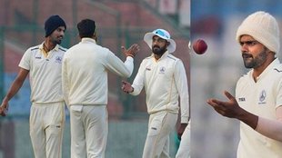 Cold Play At Kotla | Delhi vs Tamil Nadu Ranji | Delhi Ranji Trophy | Delhi Weather | Delhi Cold | Delhi Ranji Trophy | Feroz Shah Kotla | Tamil Nadu Players Tamil Nadu Players Monkey Caps |