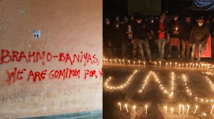 JNU | JNU campus | anti-Brahmin