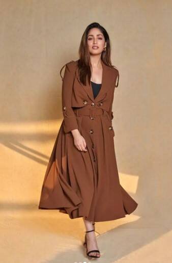 Yami Gautam Brown Dress