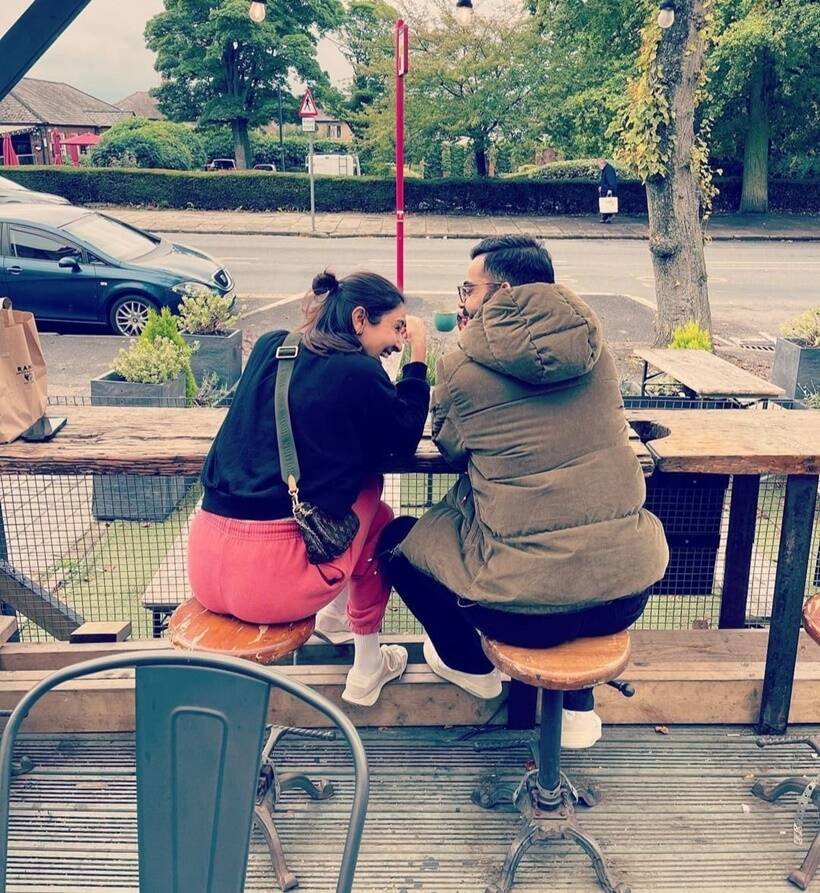 Anushka Sharma Virat Kohli Coffee