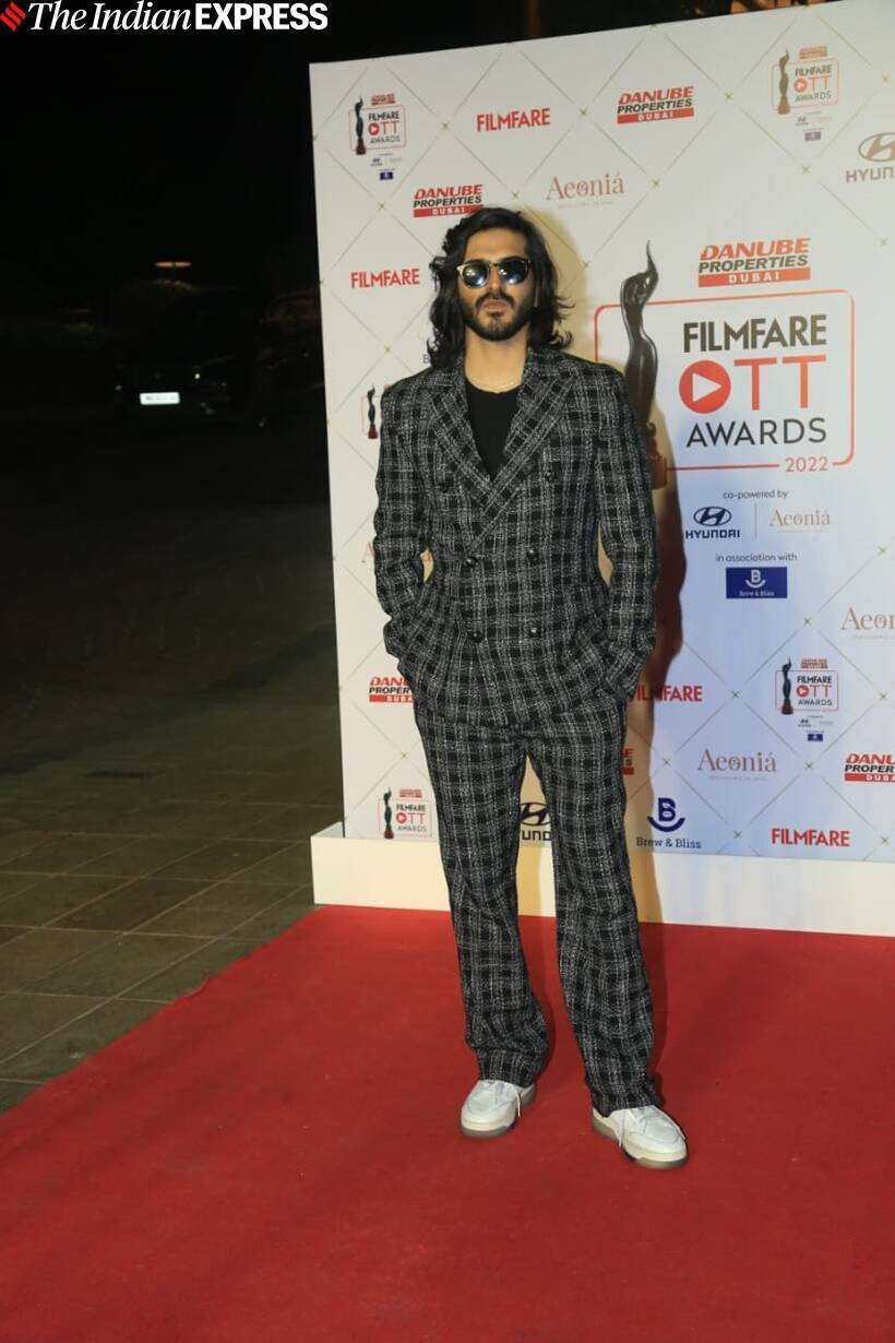 कार्यक्रम में अनिल कपूर के बेटे हर्षवर्धन भी मौजूद थे। (Photo: Varinder Chawla)