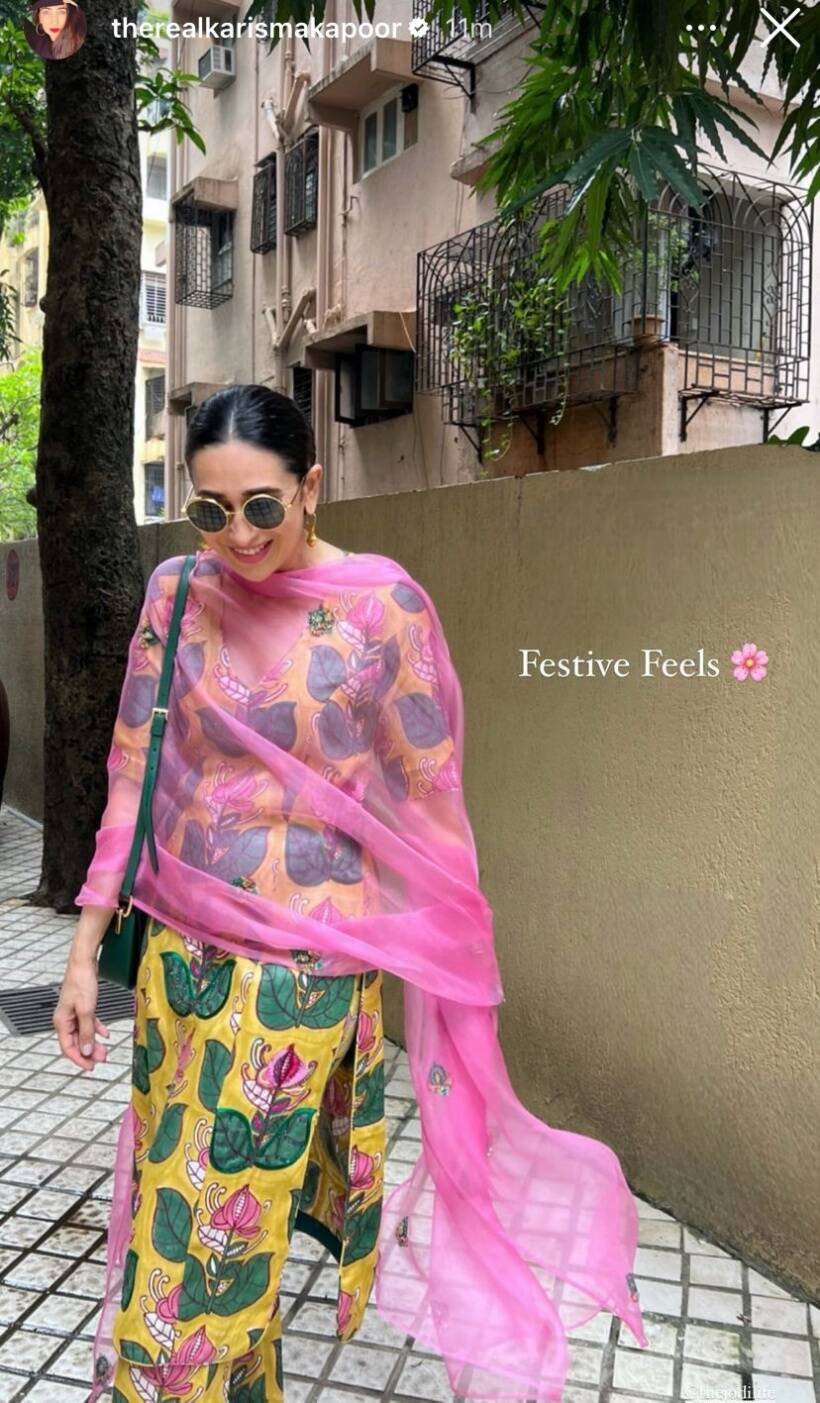 Karisma Kapoor, Ethnic wear, Fashion
