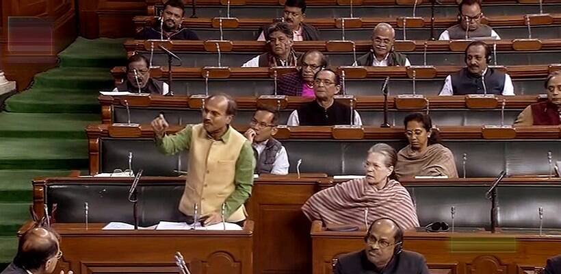 sonia gandhi in lok sabha