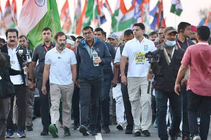 Raghuram rajan in bharat jodo yatra