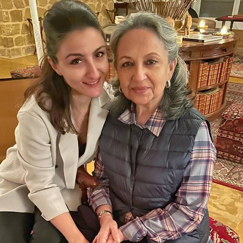 सोहा अली खान ने ये फोटो पोस्ट कर मां को जन्मदिन की बधाई दी। (Photo: Soha Ali Khan/Instagram)