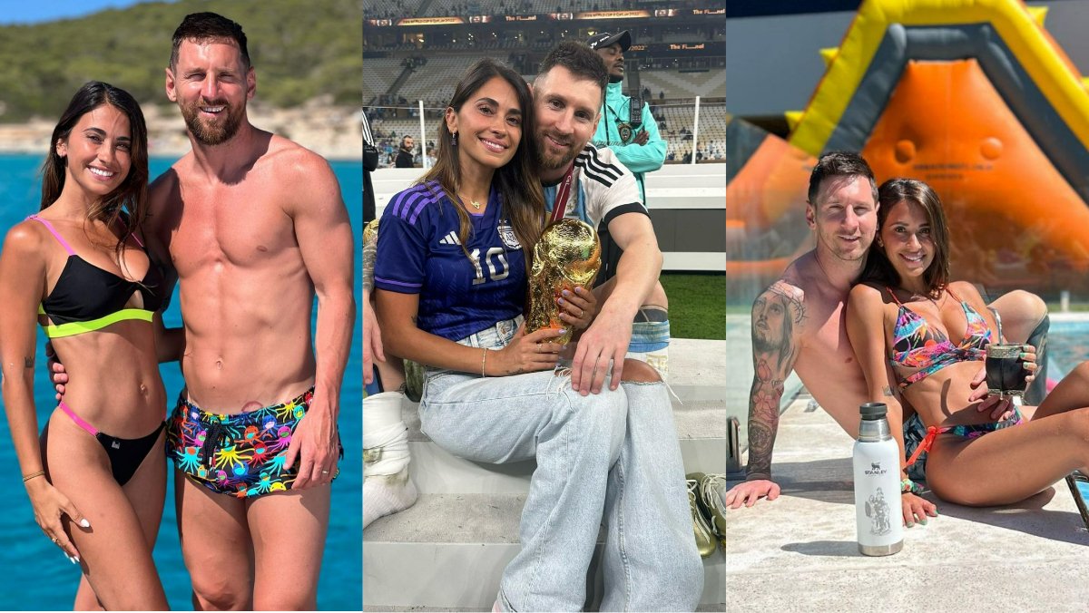 Footballer Lionel Messi wife Antonela Roccuzzo