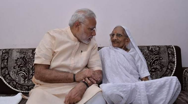 Heeraben Modi Health, PM Modi Mother
