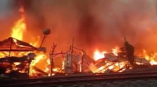 west bengal | fire in north 24 parganas | west bengal fire