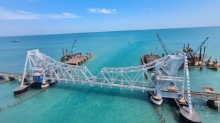 pamban bridge| tamilnadu| railway