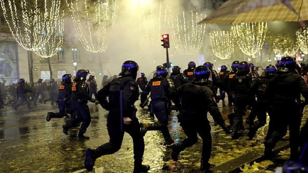 france riots | france riots fifa world cup 2022 | fifa wc final