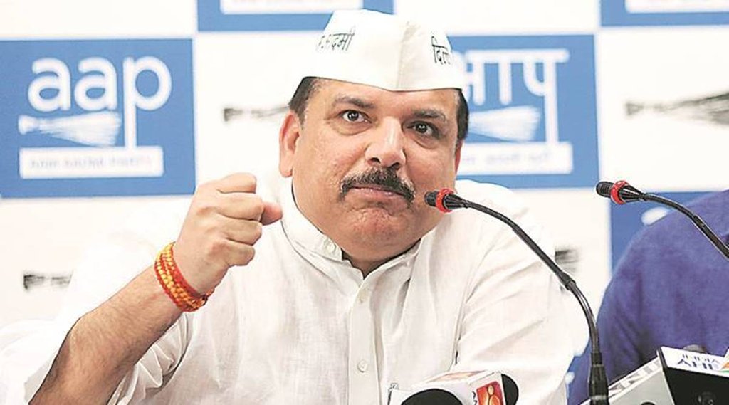 Sanjay Singh| AAP Sanjay Singh| AAP Sanjay Singh Today Photo|