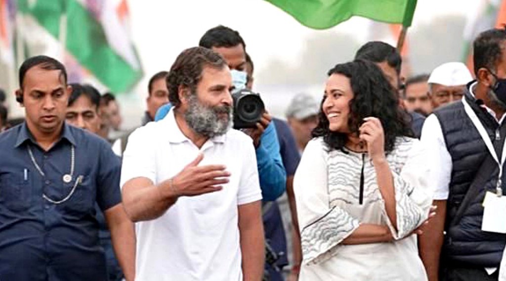 Swara Bhasker, Bharat Jodo Yatra