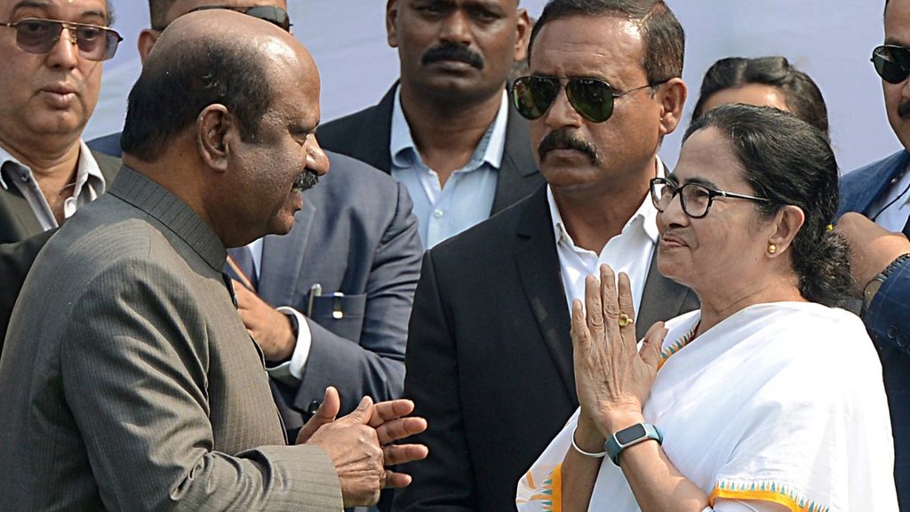 Mamata Banerjee, Governor, CV Ananda