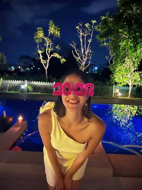 ANANYA PANDAY NEW YEAR CELEBRATION