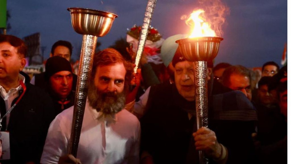 Bharata Jodo Yatra, Jammu Kashmir, Farooq Abdullah Compares Rahul Gandhi To Adi Shankaracharya