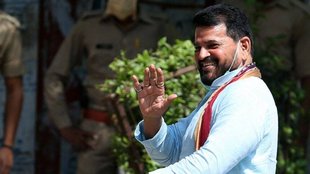 Wrestlers Protest, Meerut Women wrestlers support Brij Bhushan Singh, Brij Bhushan Sharan Singh