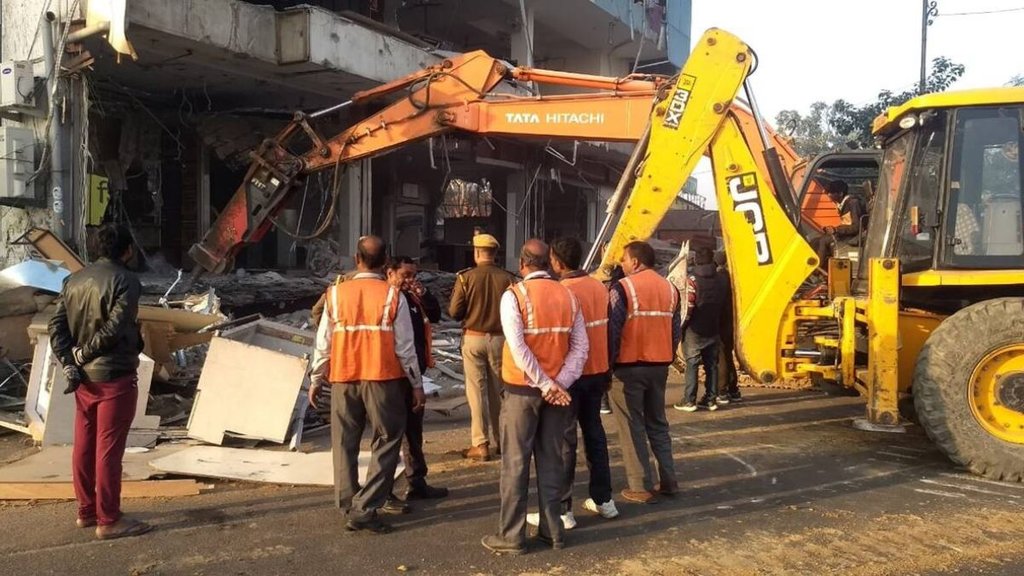 Bulldozer | JDA | Rajasthan Paper Leak Case Bulldozer | JDA | Rajasthan Paper Leak Case