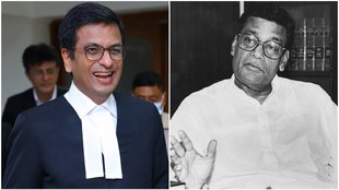 CJI DY Chandrachud, former AG KK Venugopal, KK Venugopal,