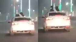 Viral Video: स्कूटी के बाद अब कार की खुली छत पर इश्क लड़ाते दिखे कपल, वीडियो पर आये ऐसे कमेंट्स