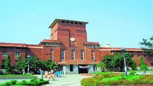 Delhi University, North Campus Mughal Garden, Gautam Buddha