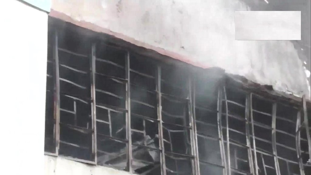 Dhandbad Hospital, Fire in Hospital, Dhanbad News