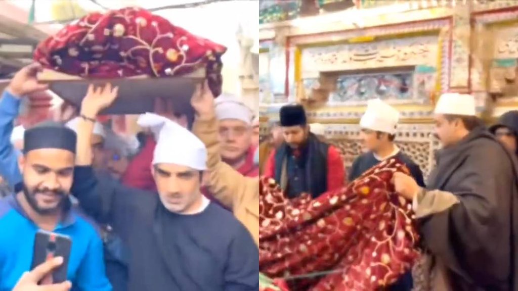 Gautam Gambhir Photo| Gautam Gambhir Hazrat Nizamuddin Auliya| Hazrat Nizamuddin Auliya Photo|