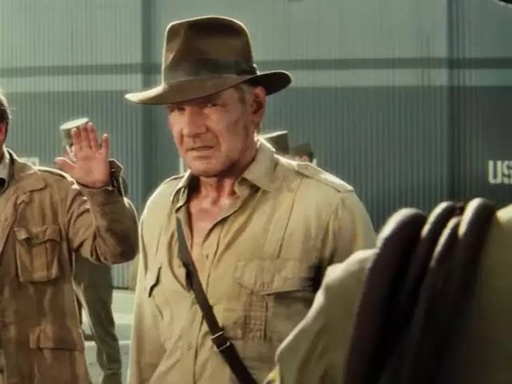 Indiana Jones and the Kingdom of the Crystal Skull में इंडियाना जोन्स का रोल प्ले किया था हैरिसन फोर्ड ने। फोर्ब्स के मुताबिक इस किरदार के लिए फोर्ड को 65 मिलियन डॉलर मिले थे।(Photo: Screen Grab)