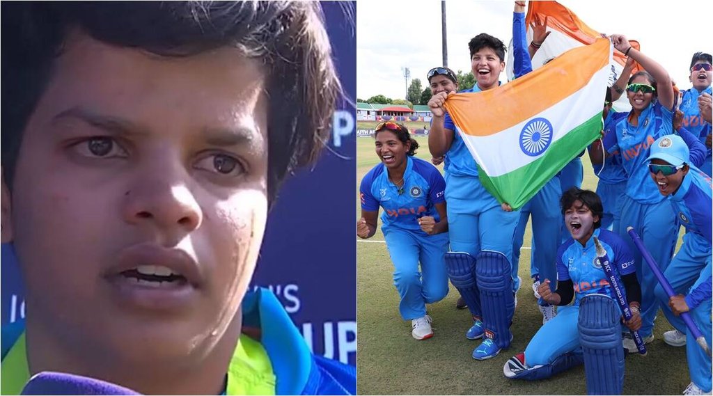 U19 Womens World Cup | Shafali Verma emotional | Shafali Verma