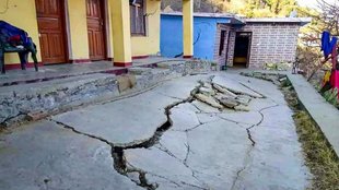 Joshimath House crisis landslide