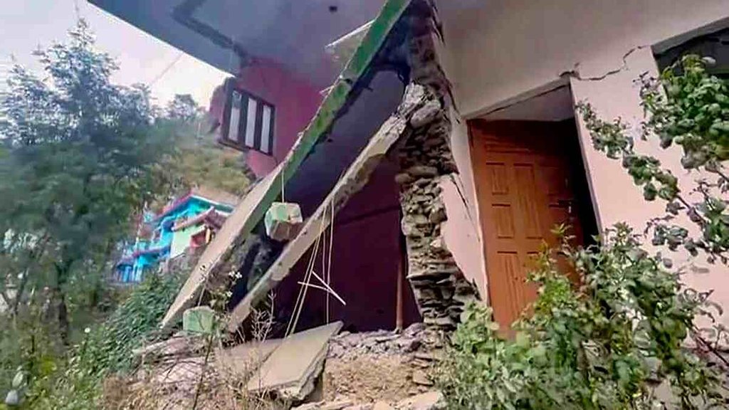 Joshimath, Indian Army Building, Indian Army Chief Manoj Pande