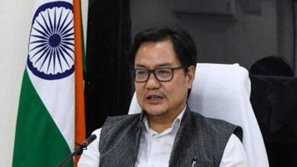 Kiran Rijiju law Minister