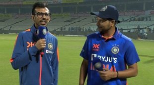 Kuldeep Yadav with Yuzvendra Chahal | Kuldeep Yadav | Yuzvendra Chahal | IND vs SL