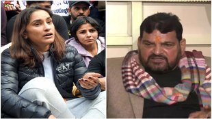 Kushti sangh vinesh Phogat Braj Bhushan saran