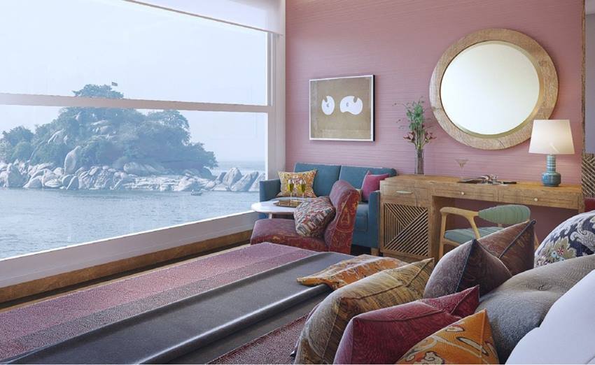 Inside Photos of MV Ganga Vilas