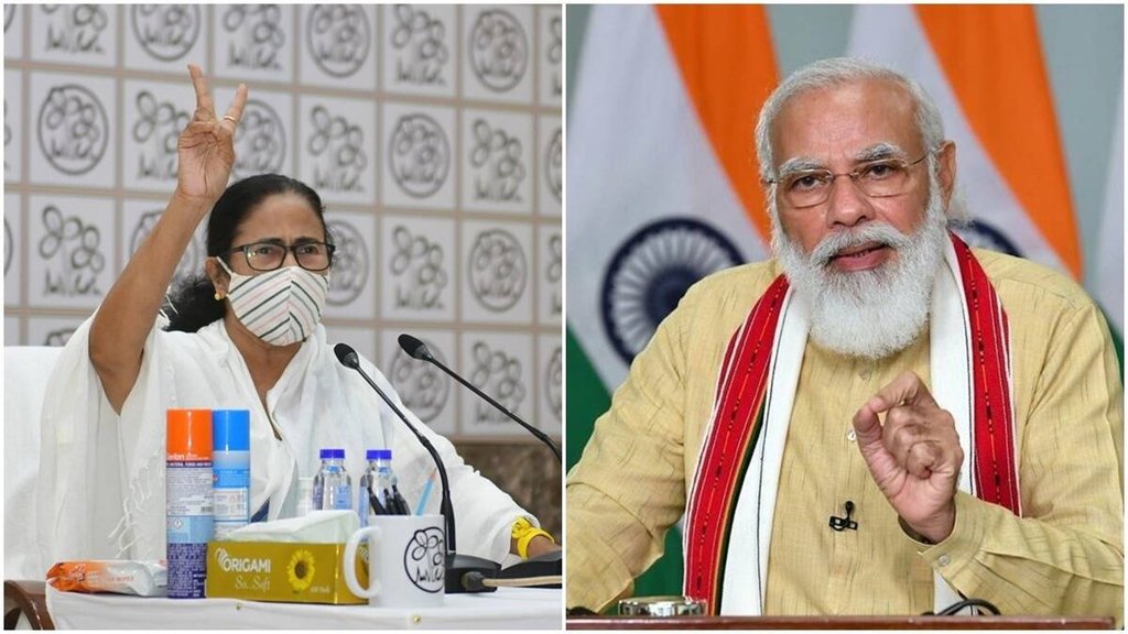 Bengal Mamta center conflict