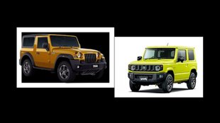 Maruti Jimny 5 door । Mahindra Thar 4×2 RWD । Off Road SUV