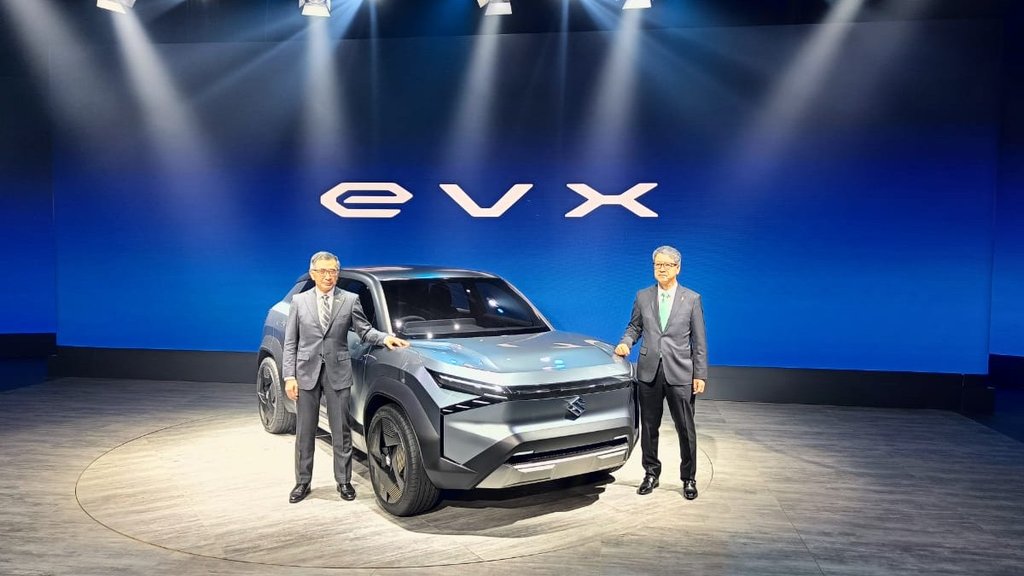 auto expo 2023 | maruti suzuki suv evx | maruti suzuki evx electric suv