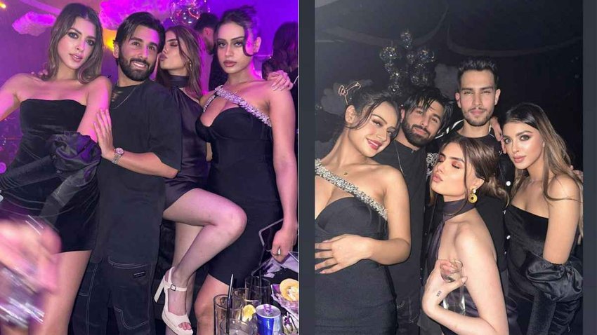 Nysa Devgan's New Year Party