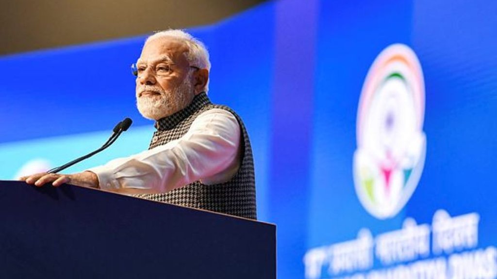 Narendra Modi,indore Pravasi bharatiya sammelan