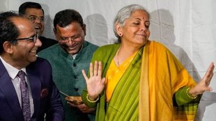 Nirmala Sitharaman II Budget 2023 II Viral Photo