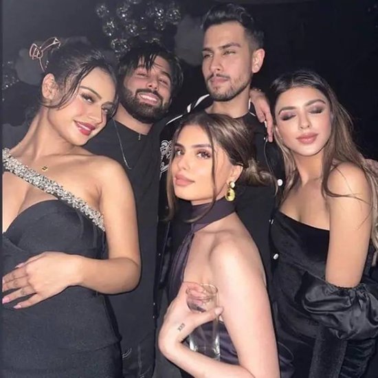Nysa Devgan with Friends in Dubai