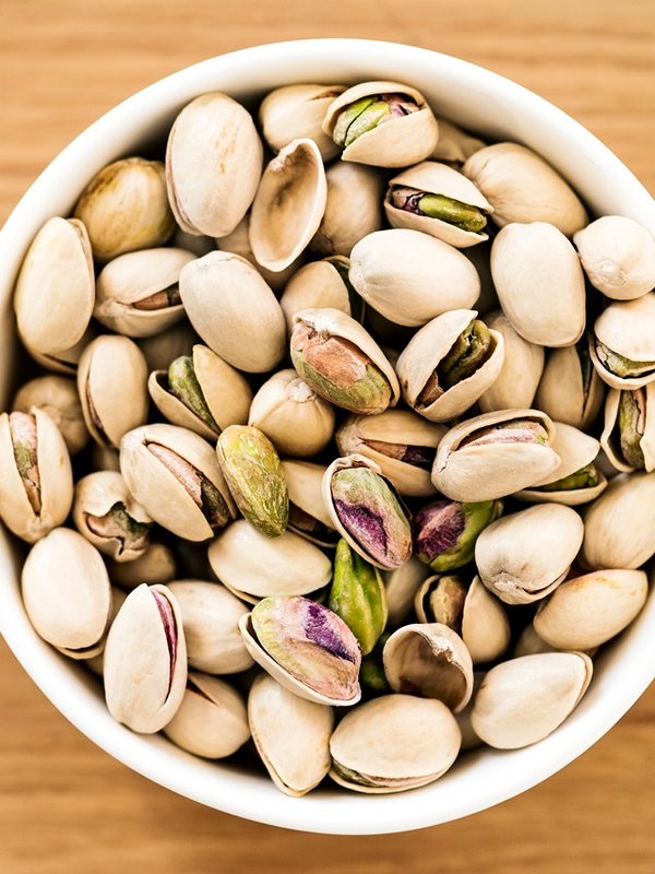 Close up of pistachio texture