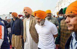 Rahul Gandhi, Rahul Gandhi in Golden temple