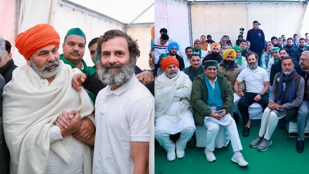 Rakesh Tikait| Rakesh Tikait Photo| Rakesh Tikait Rahul Gandhi|