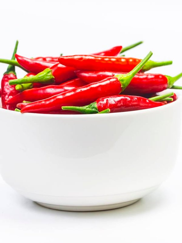 A bowl of pepper