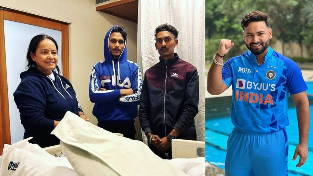 rishabh pant news | rishabh pant tweet | rishabh pant health update