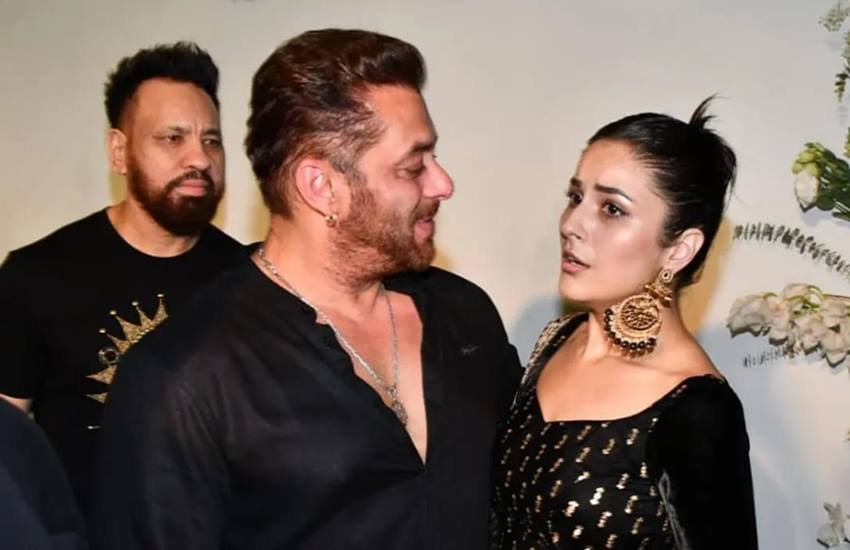 Salman Khan with Shehnaz Gill in Eid Party